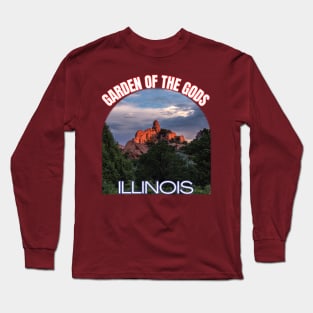 Garden of the gods, Illinois Long Sleeve T-Shirt